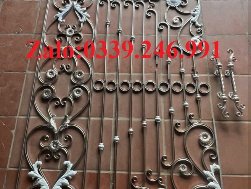 Nơi cung cấp hoa sắt mỹ thuật tại Hà Nội