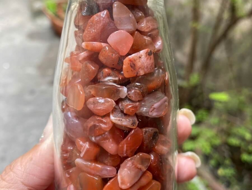 Cách sử dụng Đá Thạch Anh Vụn để làm Phong Thủy