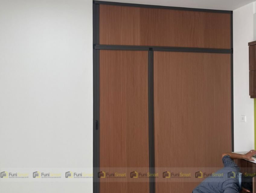 Lắp Đặt Vách Ngăn Tổ Ong Màu Vân Gỗ Hiện Đại Sang Trọng Giá RẺ Nhất