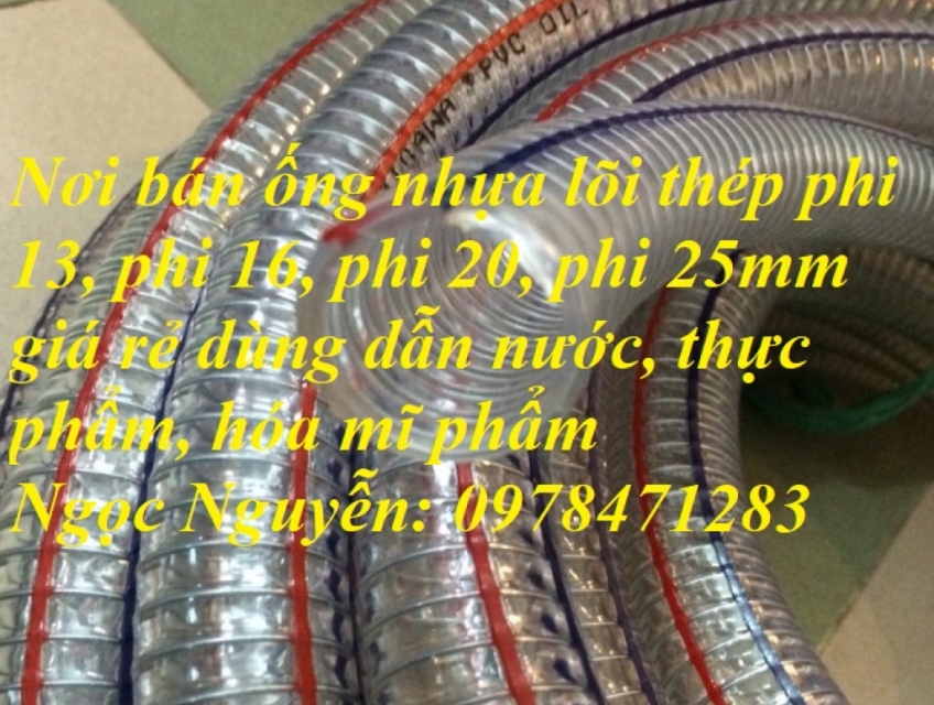Bán ống nhựa lõi thép phi 25, ống nhựa lõi thép phi 32 giá rẻ.