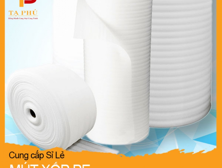 Mút xốp PE là gì ? đặc tính kỹ thuật và ứng dụng thực tế của mút xốp