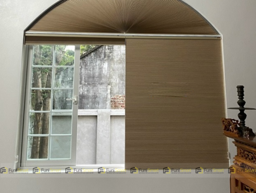Rèm Tổ Ong Cửa Vòm Cản Sáng Cách Nhiệt Tốt Nhất Giá Rẻ