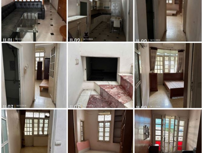 Cho thuê nhà 3 tầng 1 tum, 4 ngủ,3WC Ngõ 189 Thanh Nhàn, đối diện