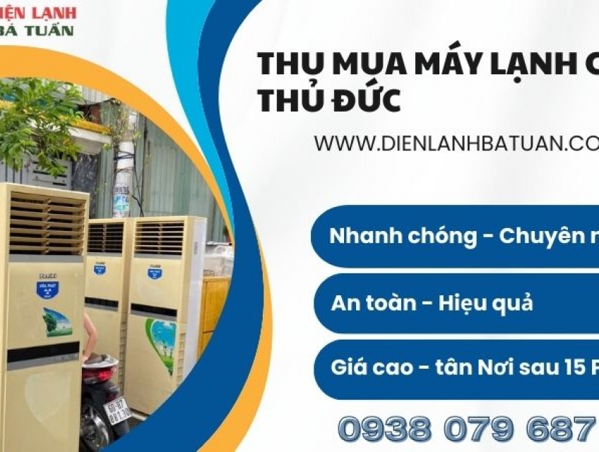 Thu mua xác máy lạnh hư tại Thủ Đức