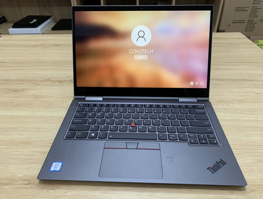 Laptop Lenovo Thinkpad X1 Yoga G4 cảm ứng xoay gập 360 kèm bút viết