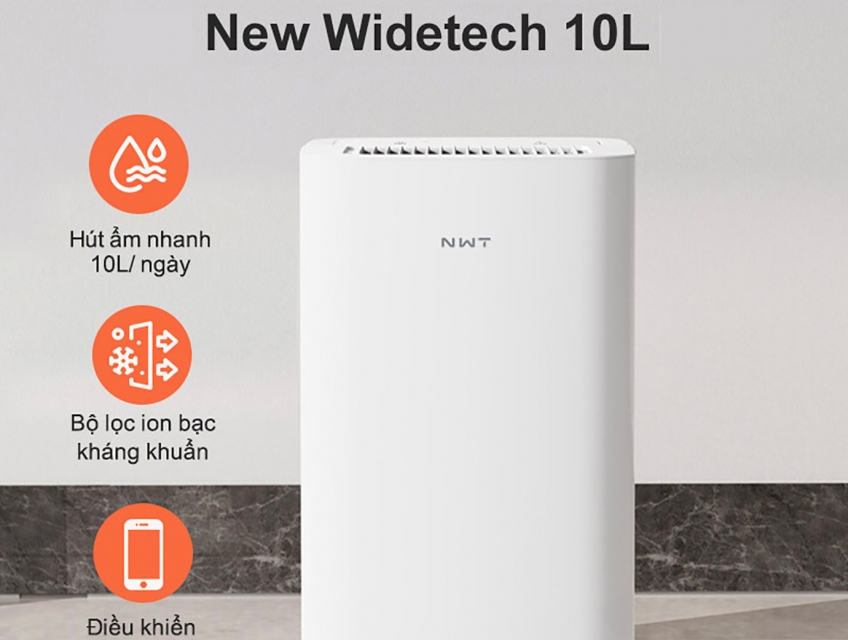 Máy hút ẩm WDH27B10FW 10L