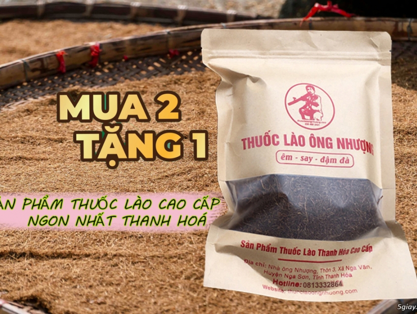THUỐC LÀO CAO CẤP THANH HOÁ 80K 1 LẠNG