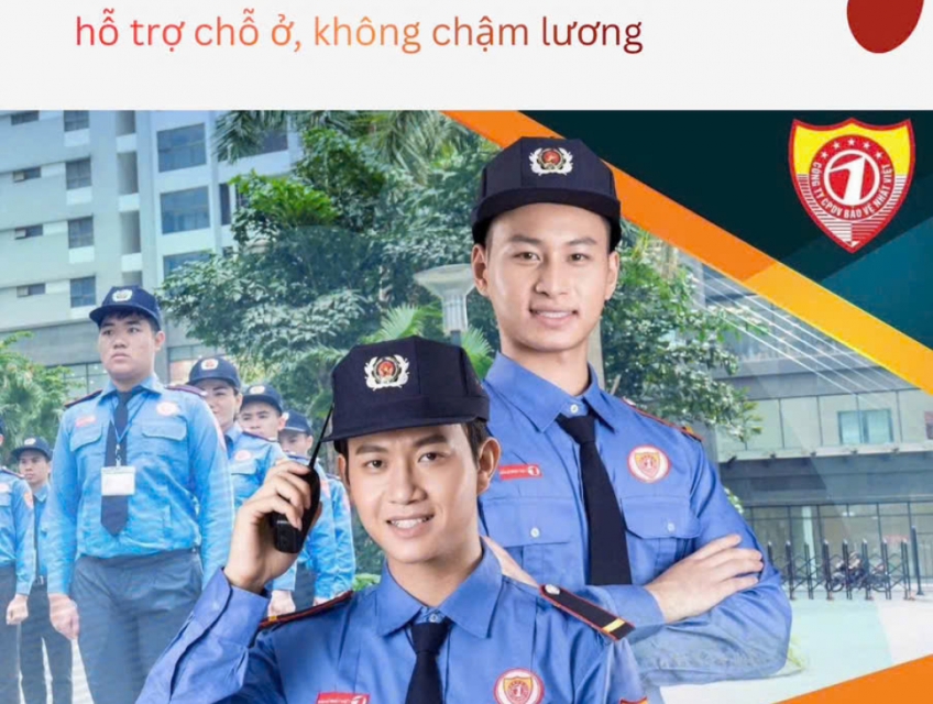 Tuyển gấp NV bảo vệ làm tại HCM & Đồng Nai, các tỉnh phía Nam