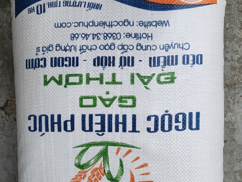 CHUẨN BAO BÌ GẠO 2026 BAO ĐỰNG GẠO 5KG, 10KG, 25KG CÁC LOẠI