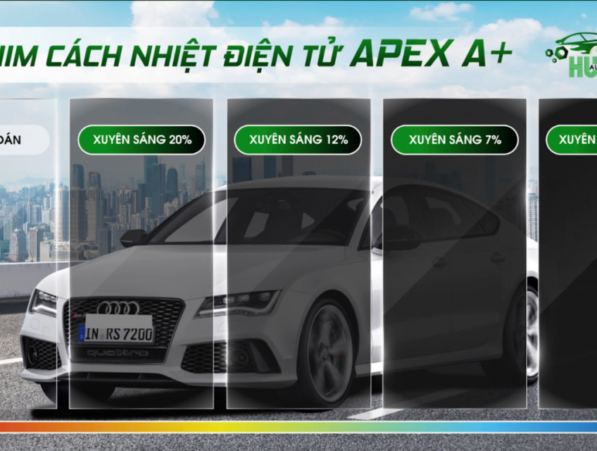 Phim Cách Nhiệt Điện Tử Smart Film Apex A+: Có gì đặc biệt ?