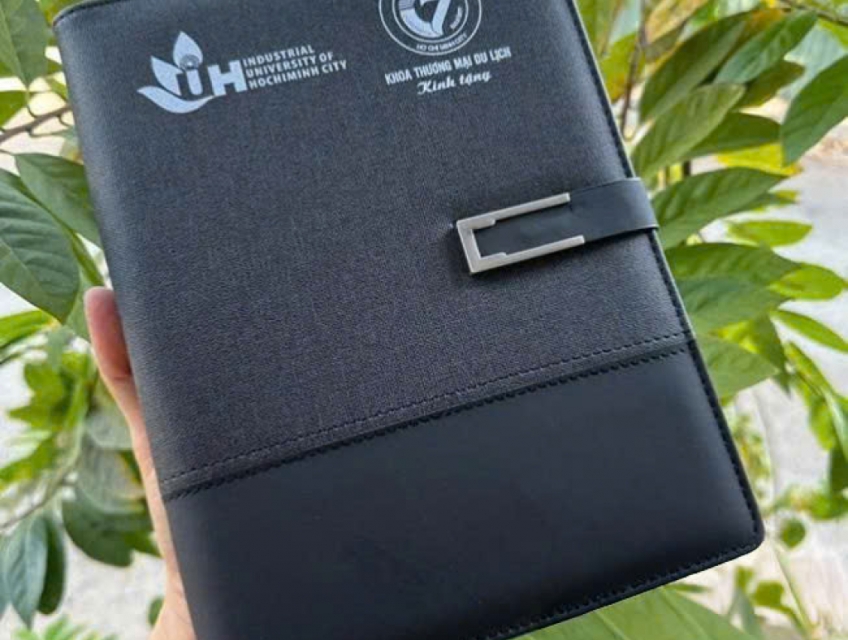 Sổ Tay A5 Đẹp In Logo Doanh Nghiệp – Quà Tặng Thiên Thần Uy Tín