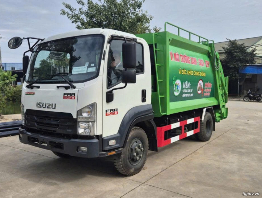 Cần bán xe cuốn ép rác ISUZU 9 khối đời 2026