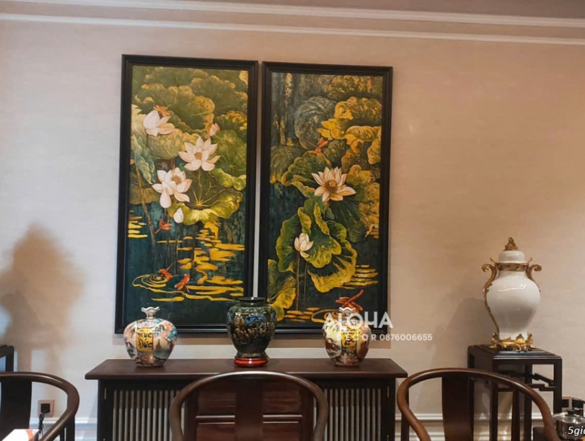 Tuyển 20 NV sản xuất thực hiện các công đoạn làm tranh tại Hà Nội