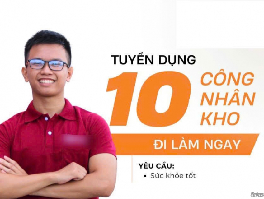 Tuyển 10 Công nhân làm kho, bốc xếp hàng lên xe ở Bình Dương