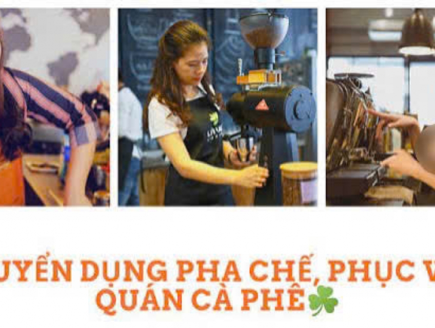 VITAMIN COFFEE tuyển pha chế có kinh nghiệm & phục vụ làm Gò Vấp