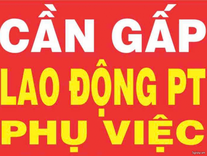 Tuyển nam LĐPT tháo ĐT cũ, phân loại hàng làm tại Q12