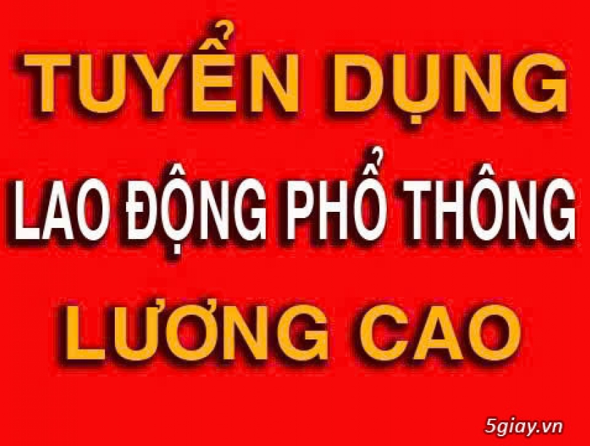 Tuyển 2 LĐPT làm về cây xanh & vật tư nông nghiệp