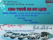 CHO THUÊ XE DU LICH - SOHATRAVEL.vn