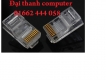Đầu bấm Hạt  mạng 10 Pin RJ50,Đầu bấm mạng 10 chân  (1 hộp / 100 cái)