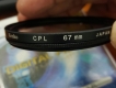 HCM- Dư dùng thanh lý CPL filter Kenko 67mm made in Japan 100k
