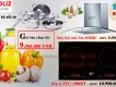 Mua bếp từ tặng máy hút mùi và bộ nội từ 5 chiếc