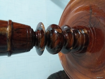 Cặp đèn gỗ trắc bán