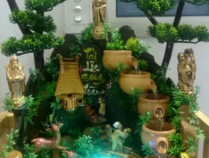 $$$ Cần bán thác nước phong thủy 5 tầng