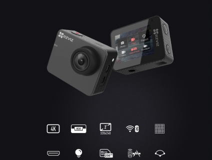 Camera hành trình 4K, hành động cho người đam mê du lịch Ezviz S3