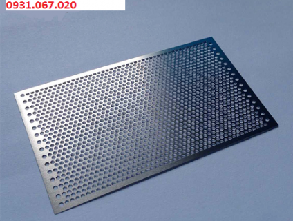 Tấm inox đột lỗ