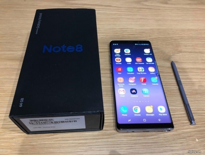 Bán SamSung Note 8 -64gb -99.9%( hàng mới nữ dùng dư bán) 11.5tr