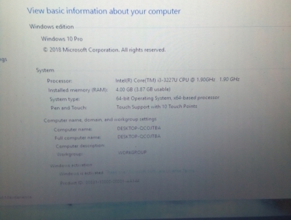DELL INPRISON 3521 MÀN 15.4 CẢM ỨNG
