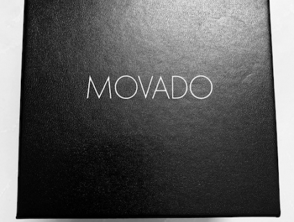 Đồng hồ nam Movado 2100005 Museum Black Dial Black Leather