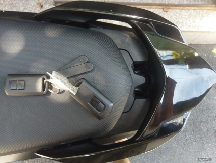 Honda AirBlade 2018 đen nhám bản smartkey