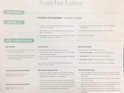 Voucher Vinosis Phú Quốc 3N2Đ