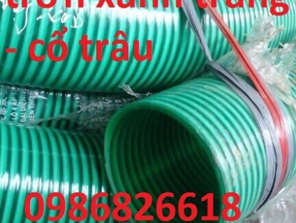 Cung cấp ống gân nhựa trắng, xanh phi 40 ống cổ trâu