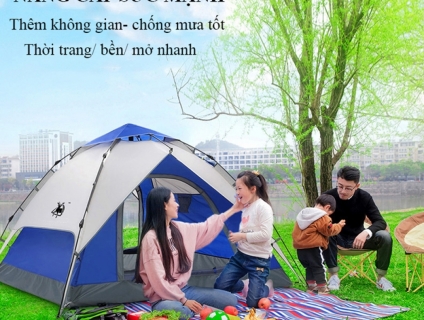 Lều tự động cắm trại 3-4 người gazelle outdoor GL1666