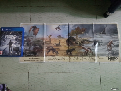 Cần Bán Đĩa Game Metro Exodus 99% EU