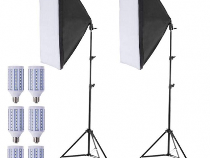 Bán bộ kit studio 2 đèn 3 bóng LED360 40w