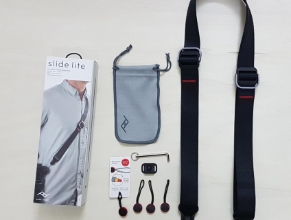 Bán dây máy ảnh Peak Design Slide Lite SLL-AS-3 màu đen mới 99.99%