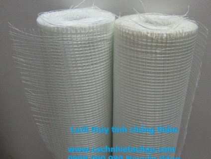 Lưới thuỷ tinh chống nứt tường, gia cố bề mặt tường