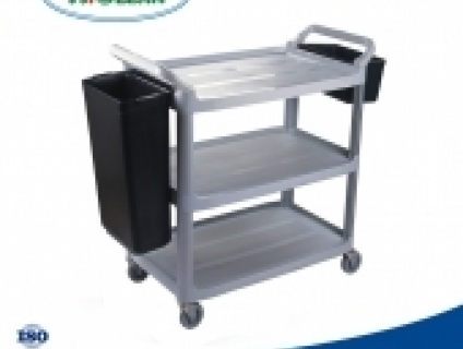 xe đẩy dọn bàn HiClean- Thailand chính hãng 100% giá khuyến mãi