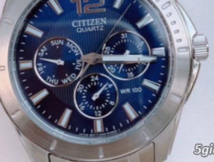 Đồng hồ nam Citizen AG8300-52L - Quartz (pin) - Dây kim loại