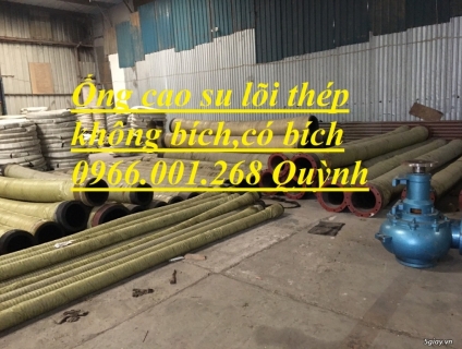 Ống cao su lõi thép hút cát hàng TQ-VN D200,D250,D300 hàng sẵn