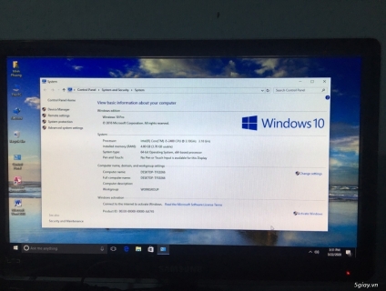 Thùng i5/Ram4G/HDD250/wiffi