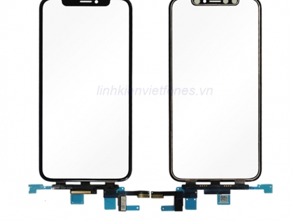 Cảm ứng iphone X socket hàn , socket bấm