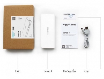 Mình cần bán Pin Sạc dự phòng Romoss Sense 4