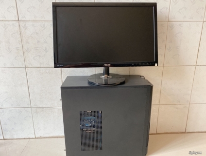 Bộ Cpu core i5 còn mới đẹp cân các game online Màn hình Asus full Cổng