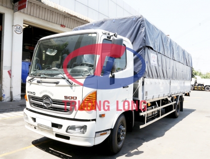 Bán Xe Tải Mui Bạt 2 Chân 6 Tấn - Hino Series 500 FC