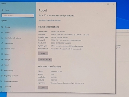 Cần bán laptop dell XPS 15 9570 i7 8750h