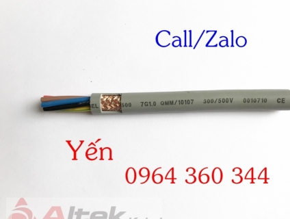 cáp điều khiển Altek Kabel SH-500 6x0.5mm, 6x0.75mm, 6x1.0mm, 6x1.5mm